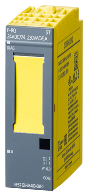 SIMATIC ET 200SP Módulo F-RQ (Relé Seguridad) 1x24 V DC / 24..230 V AC - 6ES7136-6RA00-0BF0